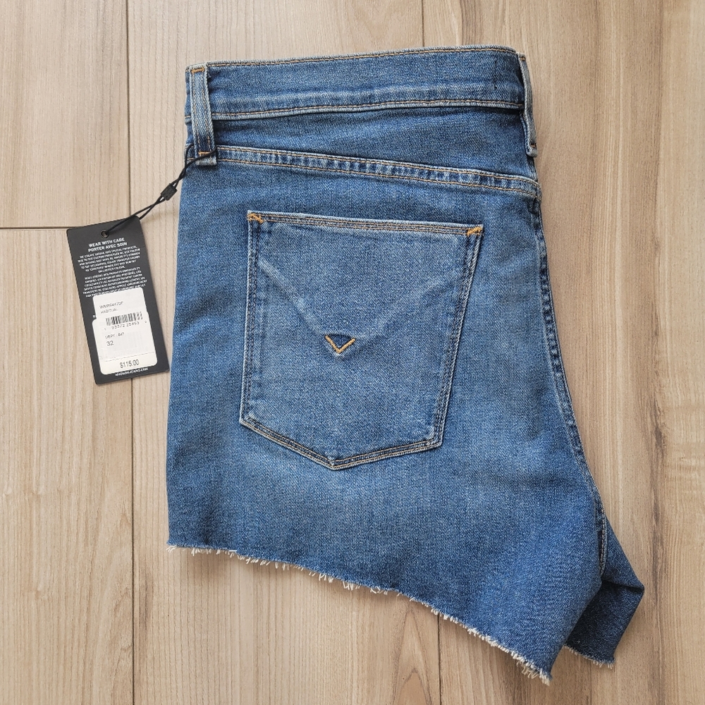 Hudson Gemma Mid rise denim shorts. Size 32